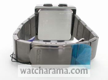 Seiko Nooka Retro LCD Black Steel