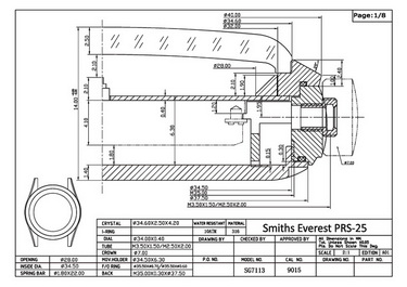 Case Drawing PRS-25